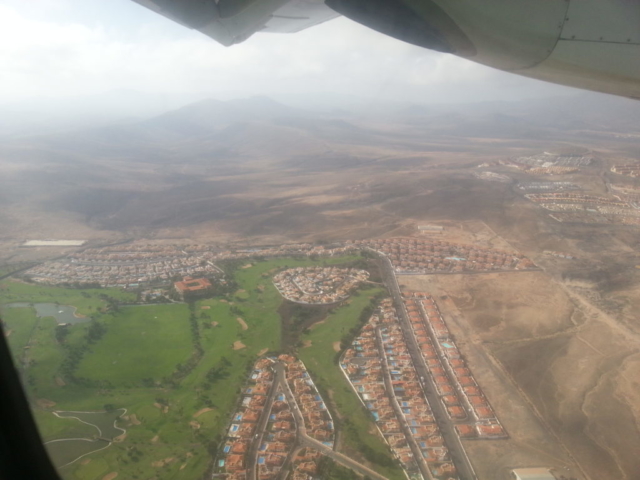 Přílet na Fuerteventura